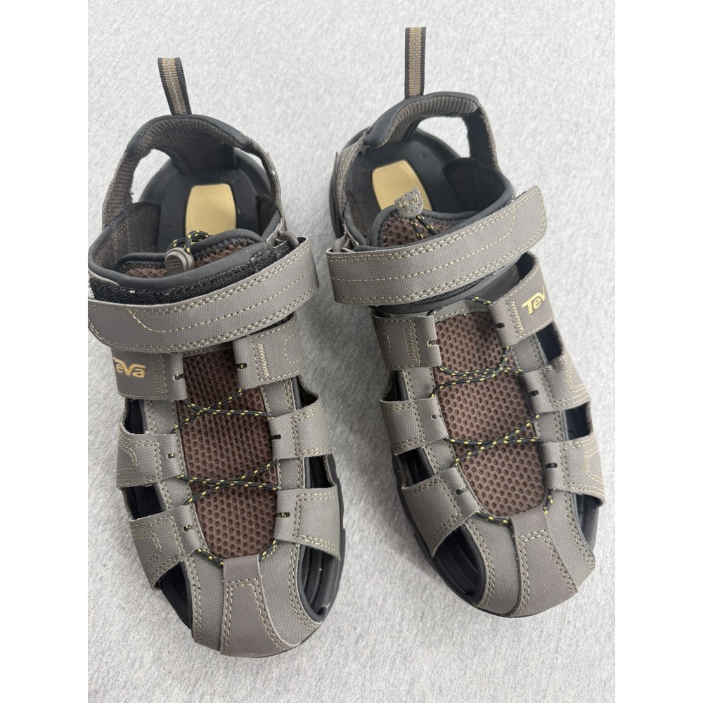 Teva Men's Size 11 Forebay Fisherman Water Sandals Brown Style 1001116 Outdoor